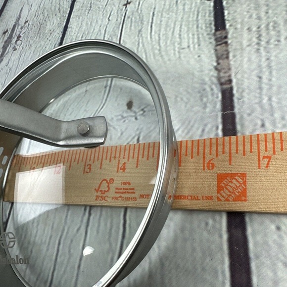 Caphalon‎ Lid Glass &S.Steel Replacement Strainer Vent 5.5” - Picture 3 of 10
